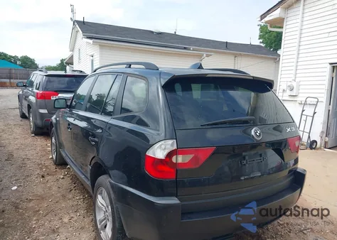 2005 BMW X3 3.0I from USA, damaged, VIN WBXPA934X5WD08446